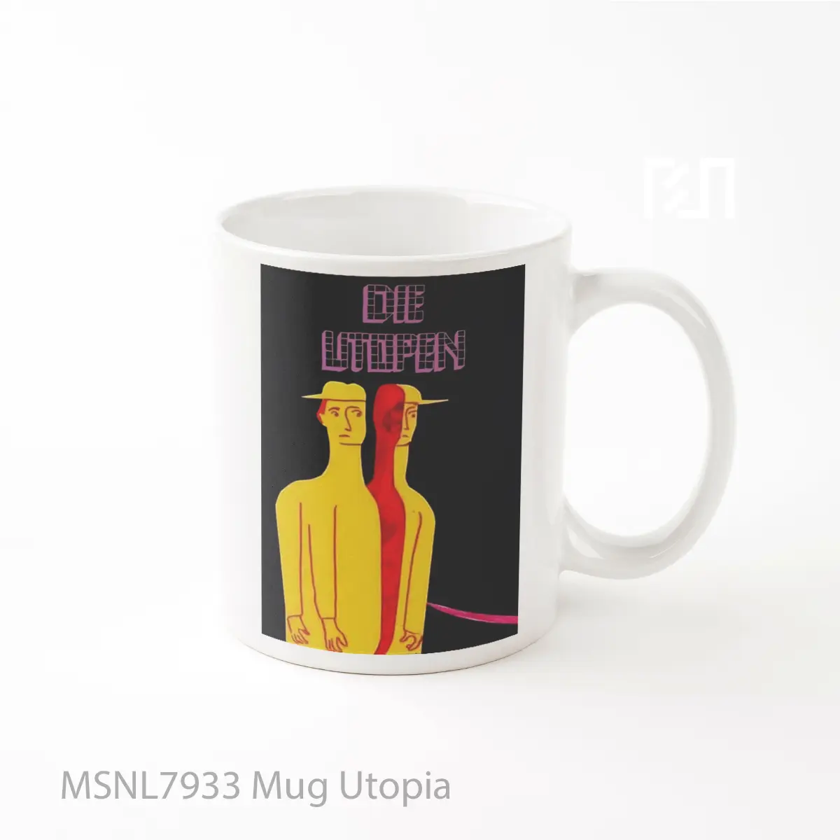Mug Utopia Gelas Keramik Tema Film MSNL7933