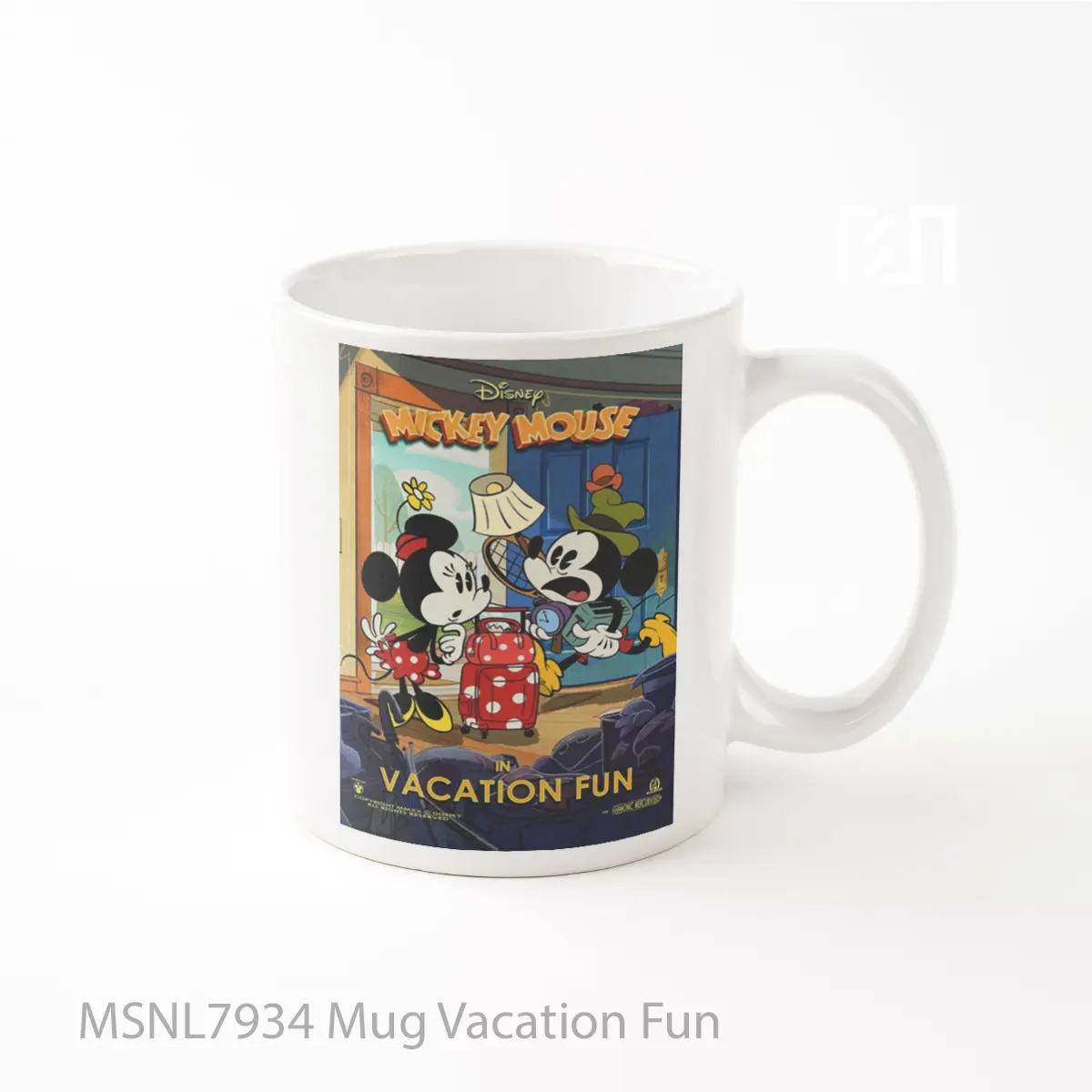 Mug Vacation Fun Gelas Keramik Tema Film MSNL7934