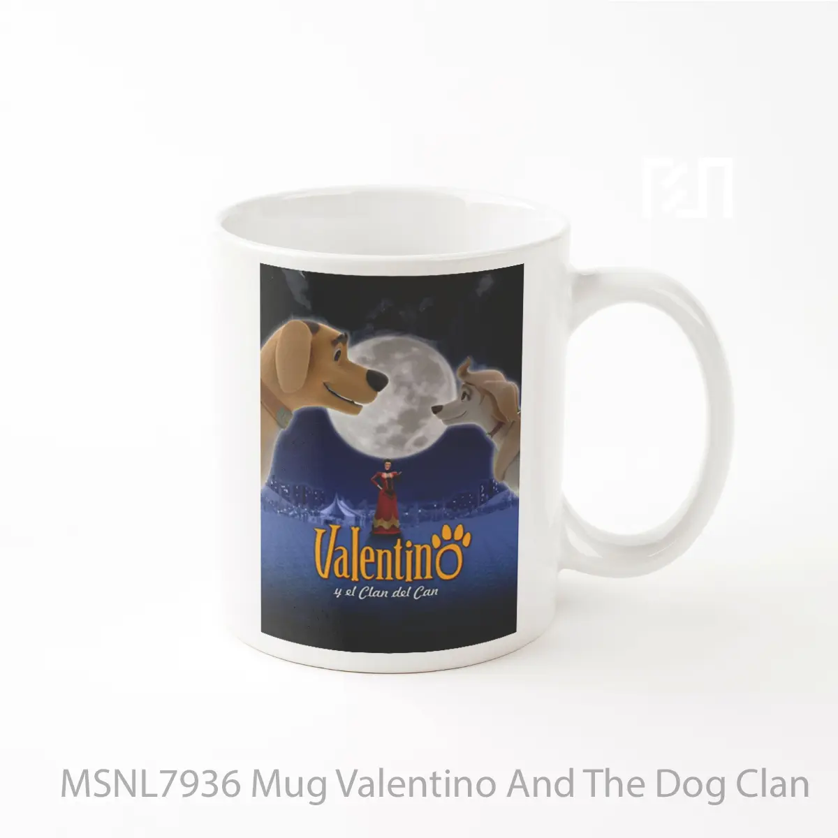 Mug Valentino And The Dog Clan Gelas Keramik Tema Film MSNL7936