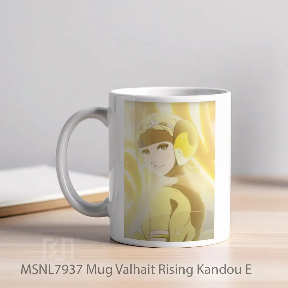 Mug Valhait Rising Kandou E Gelas Keramik Tema Film MSNL7937 - Tampak Kiri