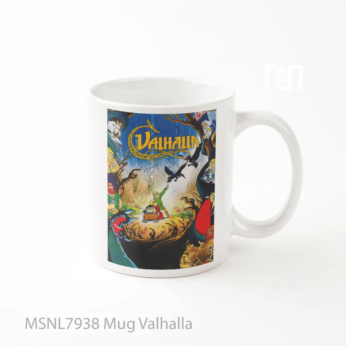 Mug Valhalla Gelas Keramik Tema Film MSNL7938