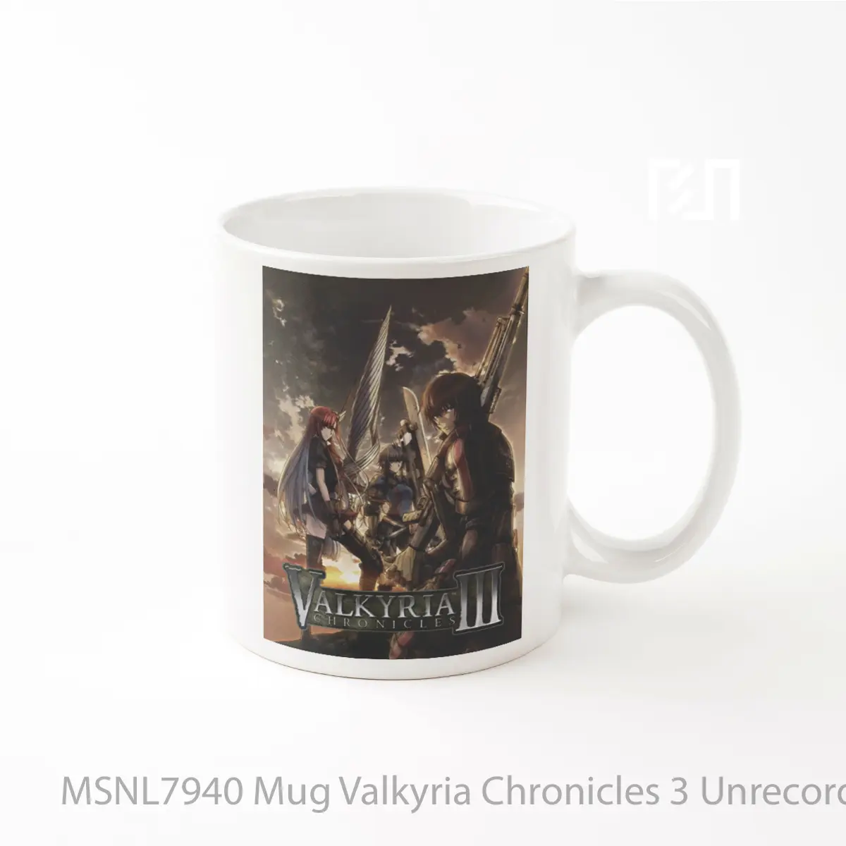 Mug Valkyria Chronicles 3 Unrecorded Chronicles Gelas Keramik Tema Film MSNL7940