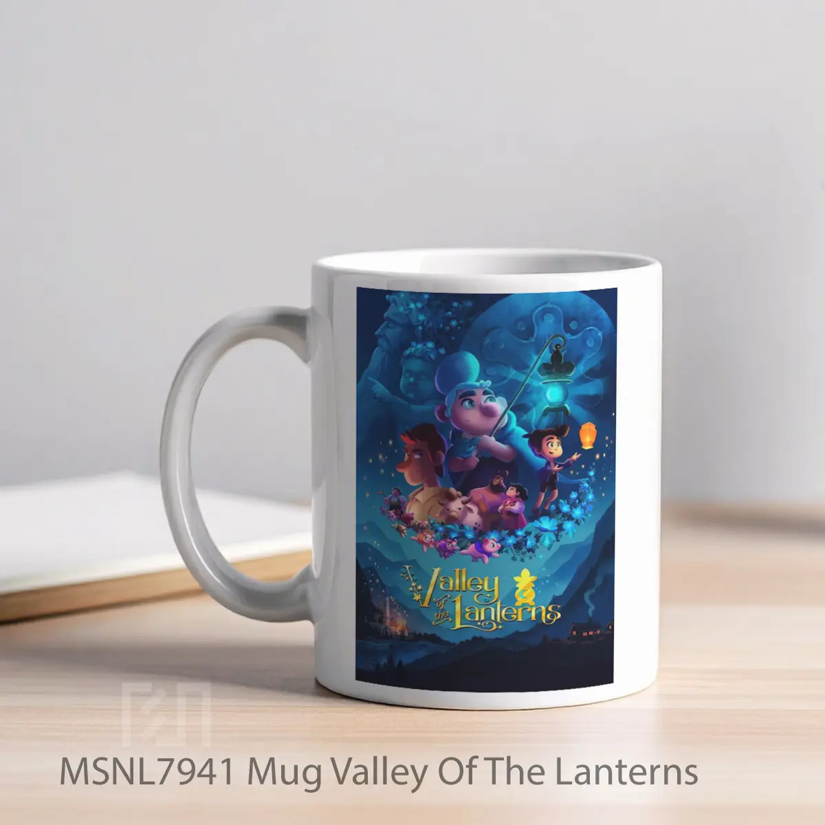 Mug Valley Of The Lanterns Gelas Keramik Tema Film MSNL7941 - Tampak Kiri