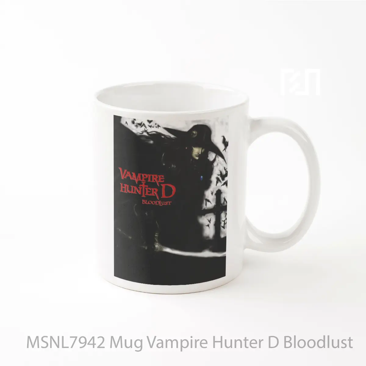 Mug Vampire Hunter D Bloodlust Gelas Keramik Tema Film MSNL7942