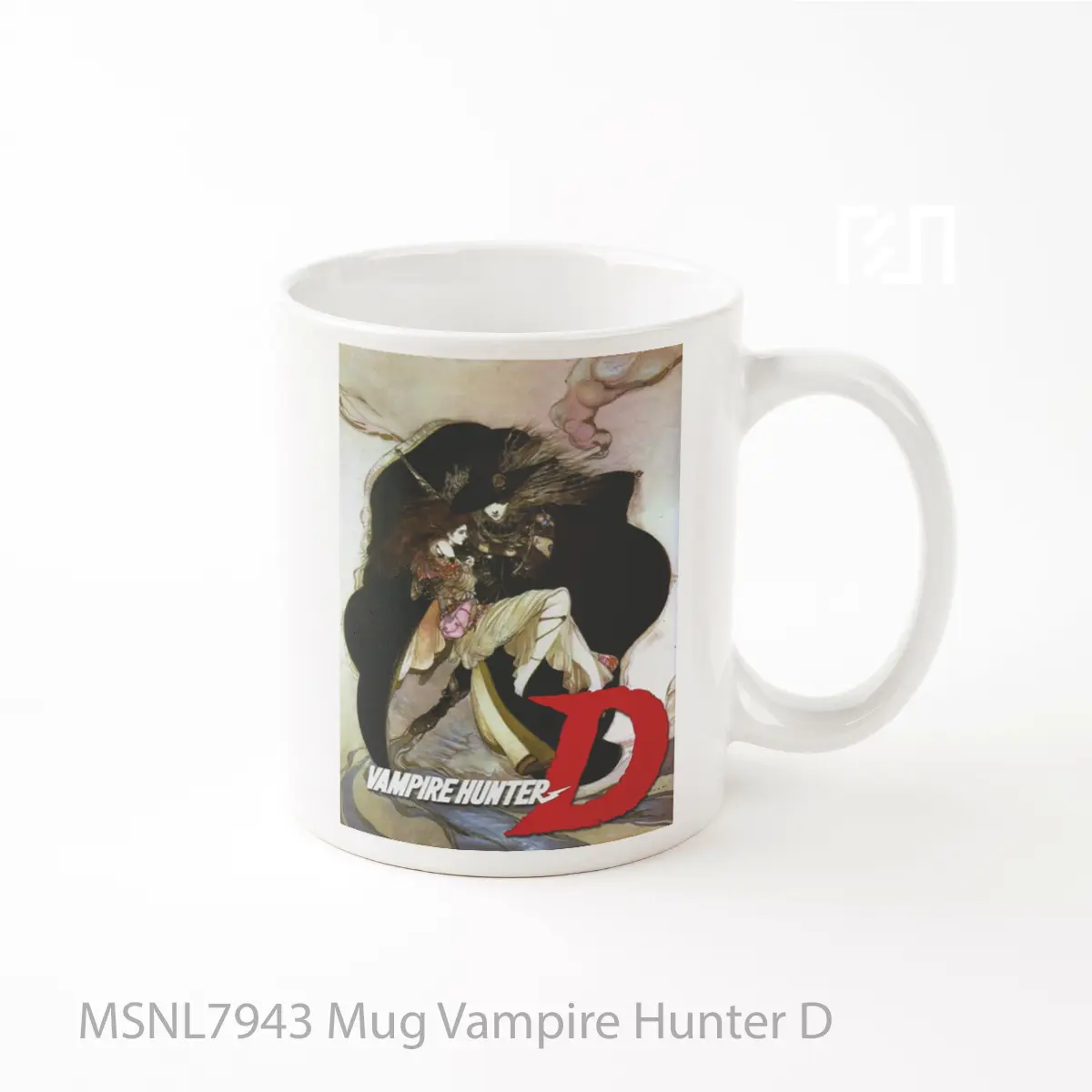 Mug Vampire Hunter D Gelas Keramik Tema Film MSNL7943