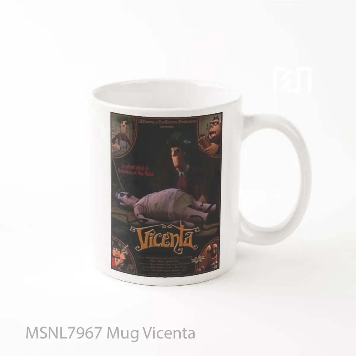 Mug Vicenta Gelas Keramik Tema Film MSNL7967