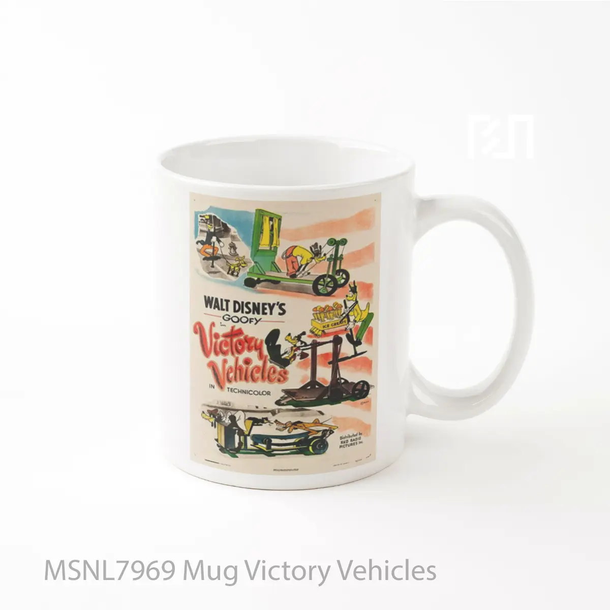 Mug Victory Vehicles Gelas Keramik Tema Film MSNL7969