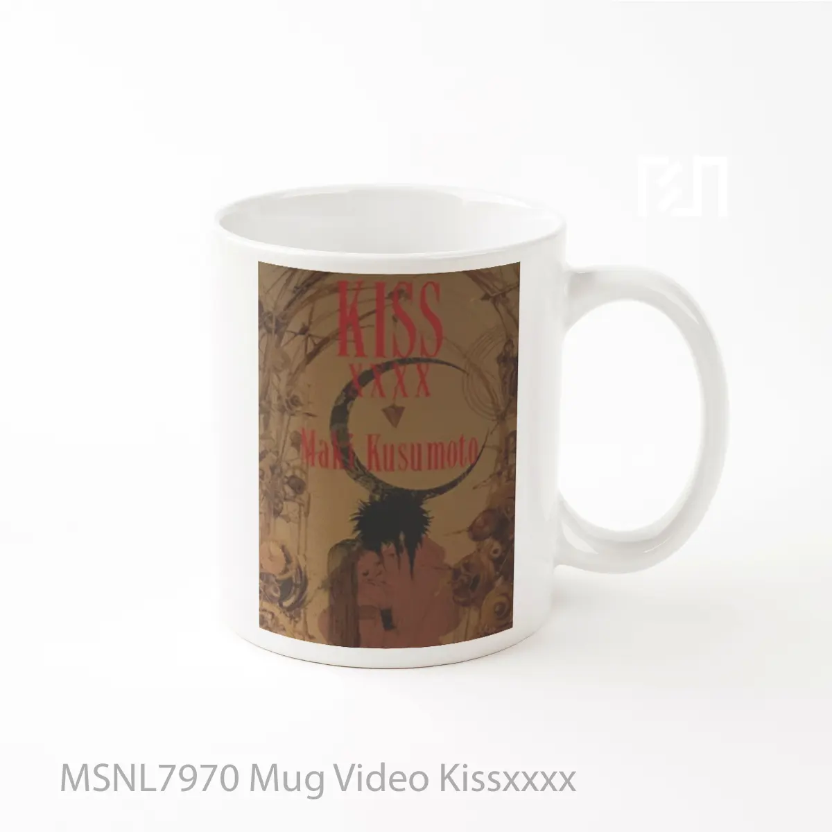 Mug Video Kissxxxx Gelas Keramik Tema Film MSNL7970