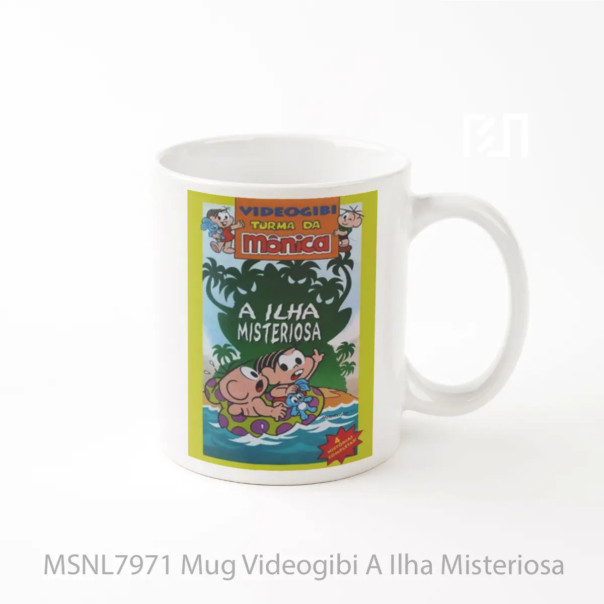Mug Videogibi A Ilha Misteriosa Gelas Keramik Tema Film MSNL7971