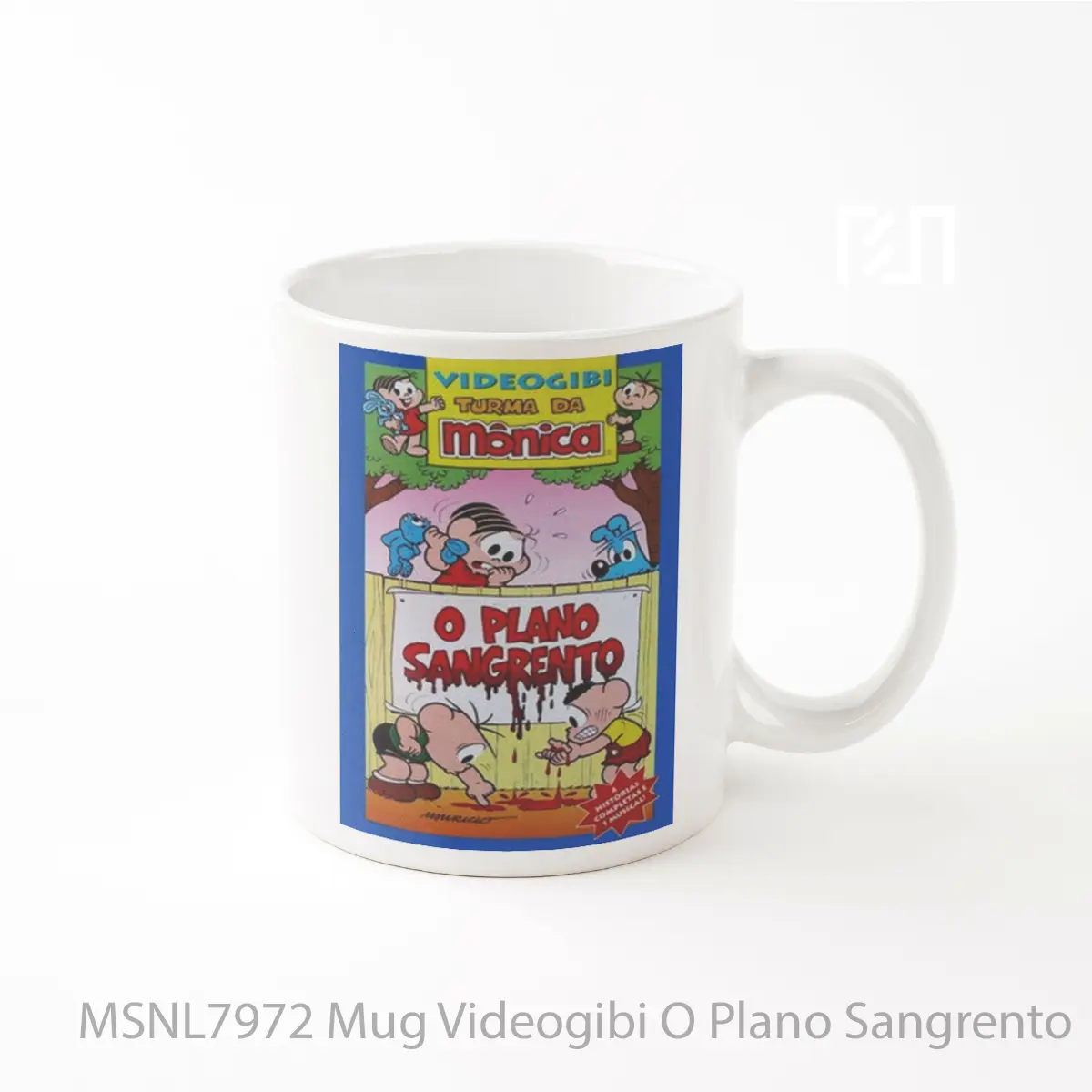 Mug Videogibi O Plano Sangrento Gelas Keramik Tema Film MSNL7972