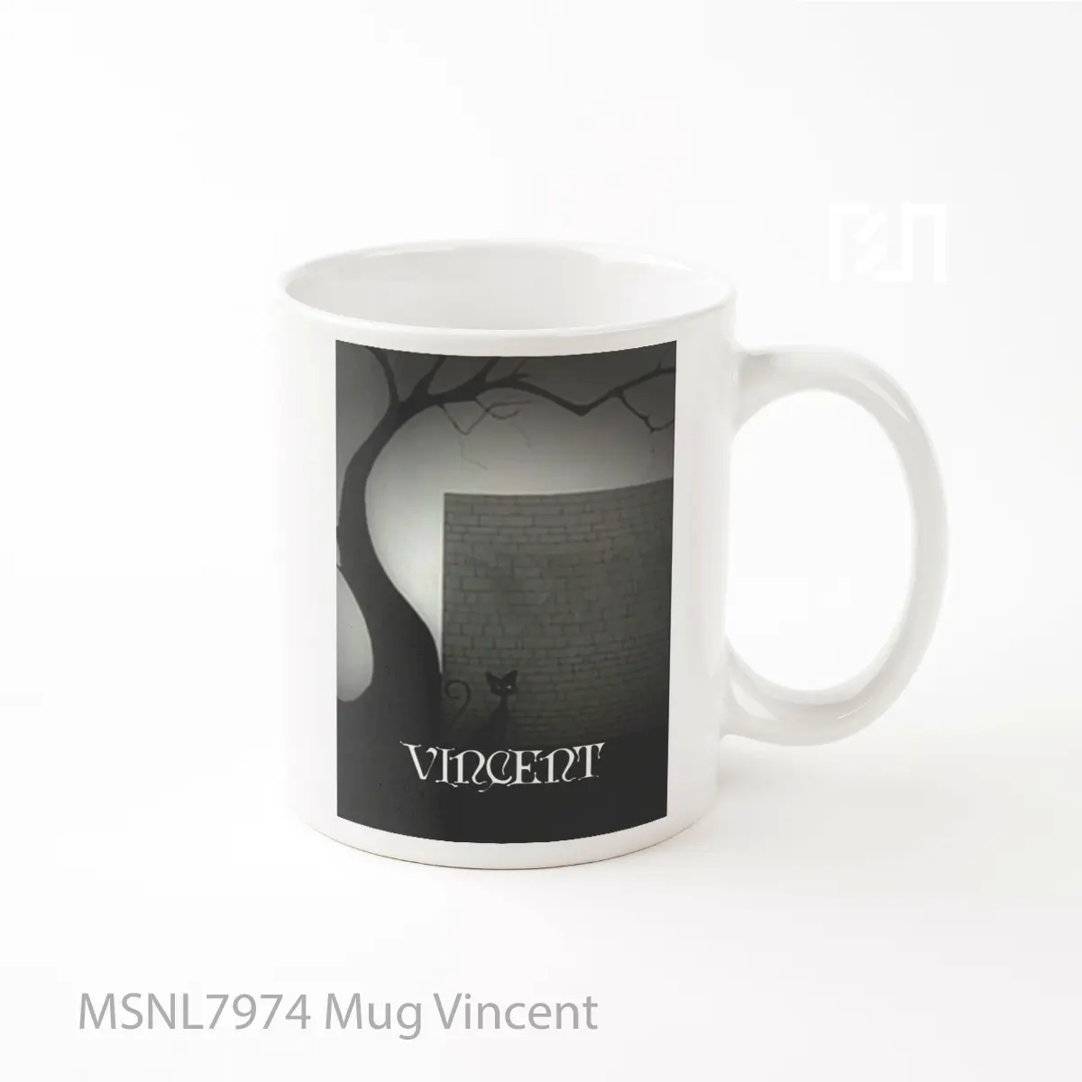 Mug Vincent Gelas Keramik Tema Film MSNL7974