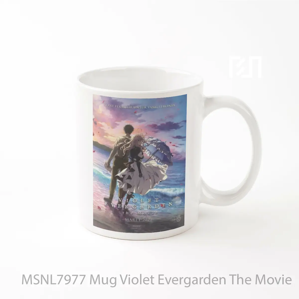 Mug Violet Evergarden The Movie Gelas Keramik Tema Film MSNL7977