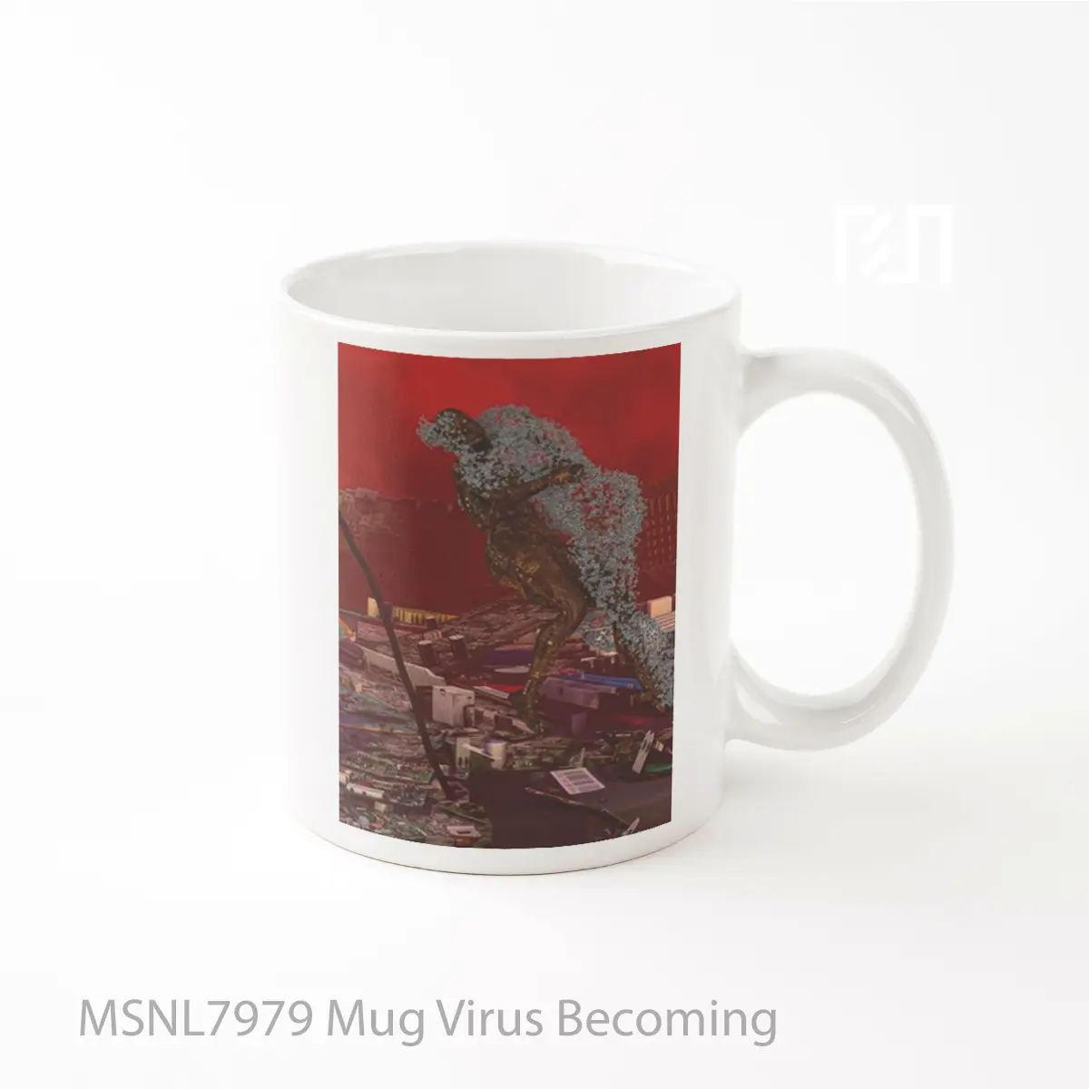 Mug Virus Becoming Gelas Keramik Tema Film MSNL7979