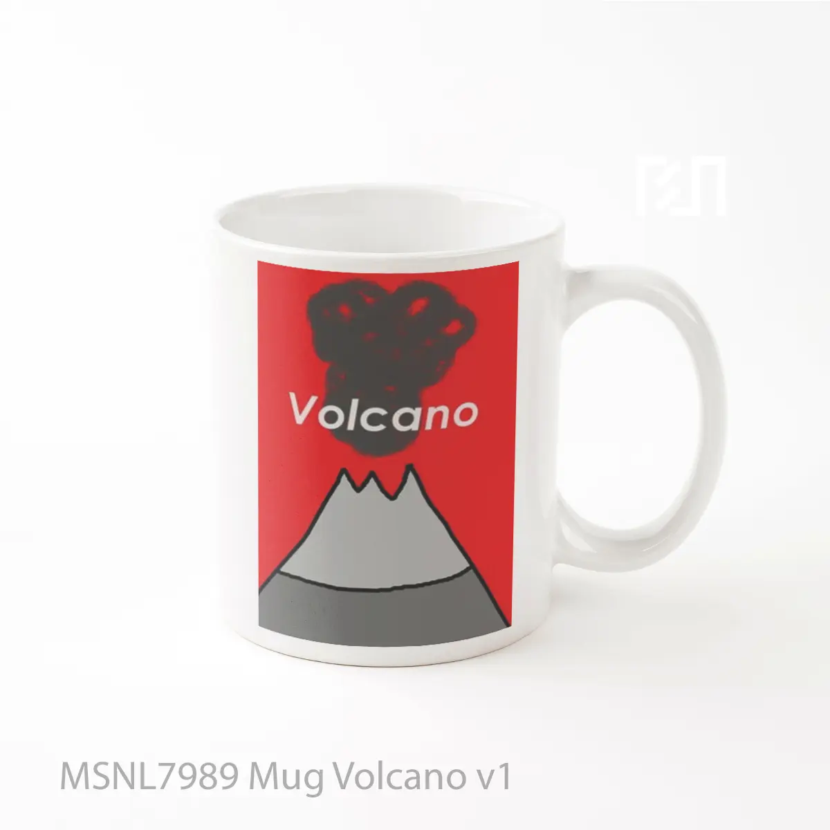 Mug Volcano V1 Gelas Keramik Tema Film MSNL7989