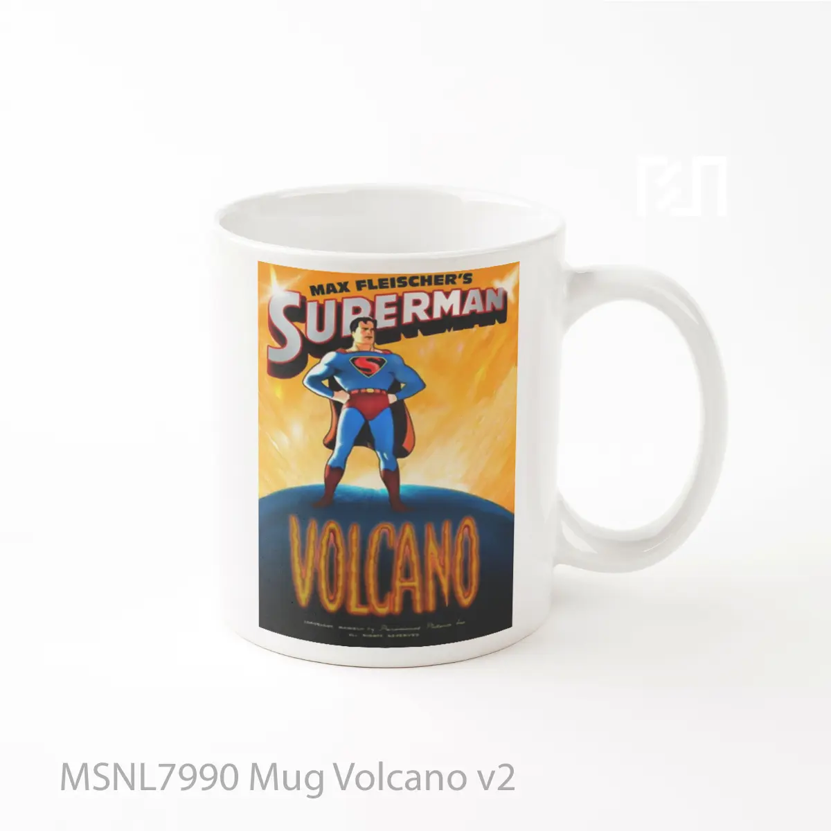Mug Volcano V2 Gelas Keramik Tema Film MSNL7990