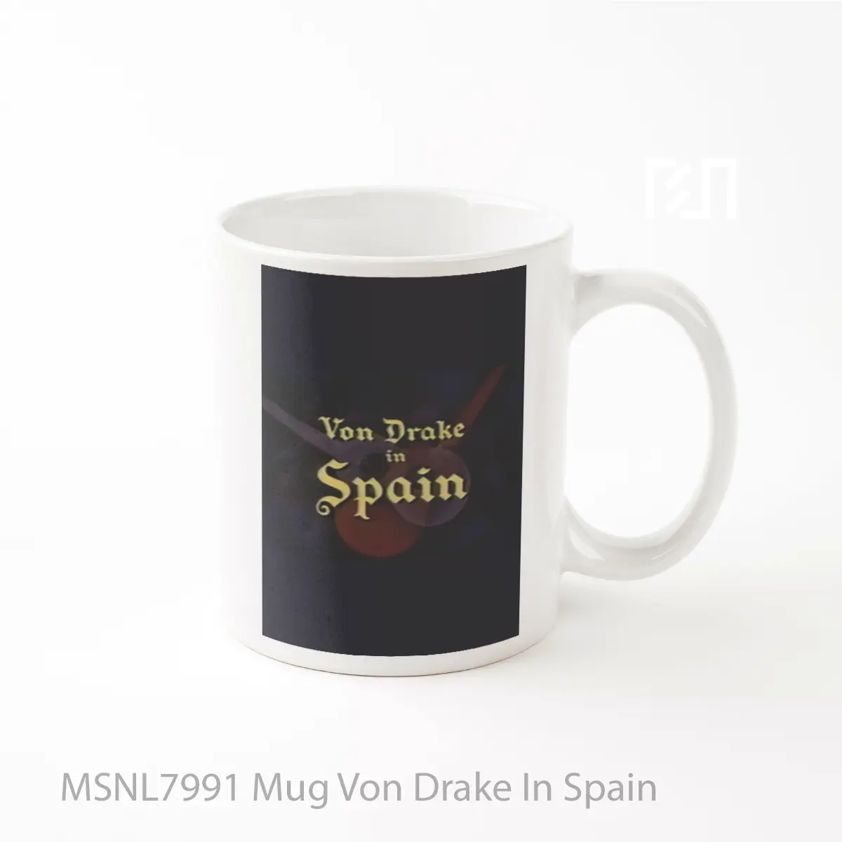 Mug Von Drake In Spain Gelas Keramik Tema Film MSNL7991