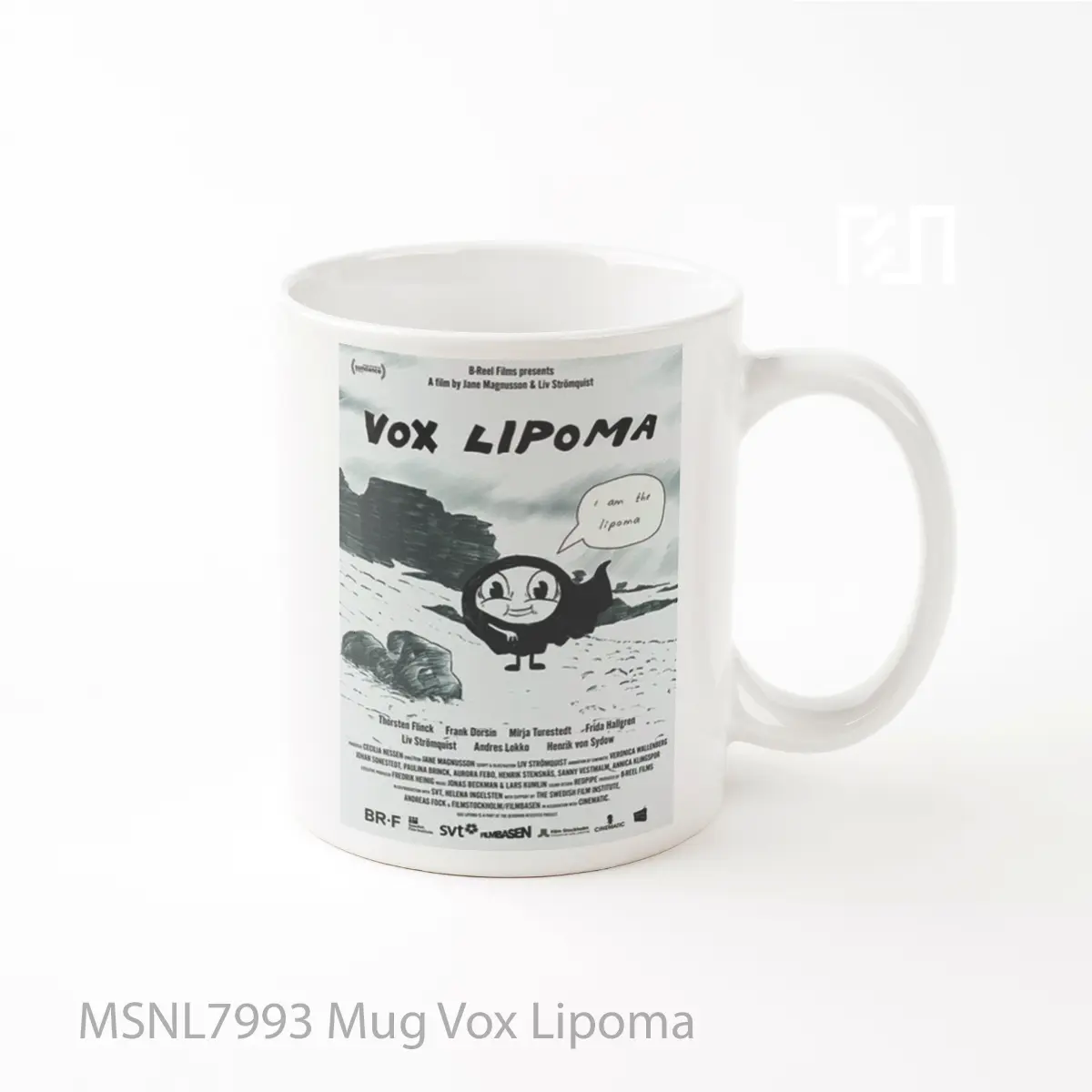 Mug Vox Lipoma Gelas Keramik Tema Film MSNL7993