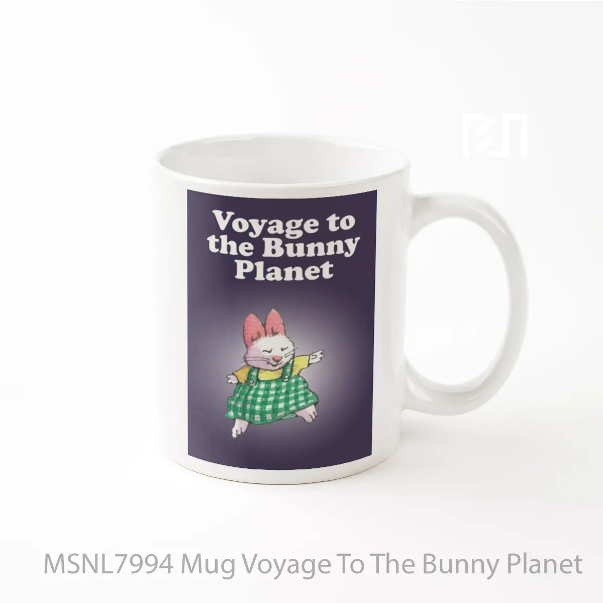 Mug Voyage To The Bunny Planet Gelas Keramik Tema Film MSNL7994