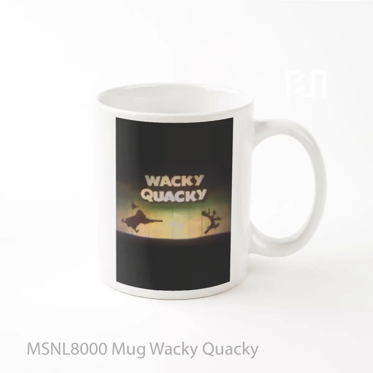 Mug Wacky Quacky Gelas Keramik Tema Film MSNL8000