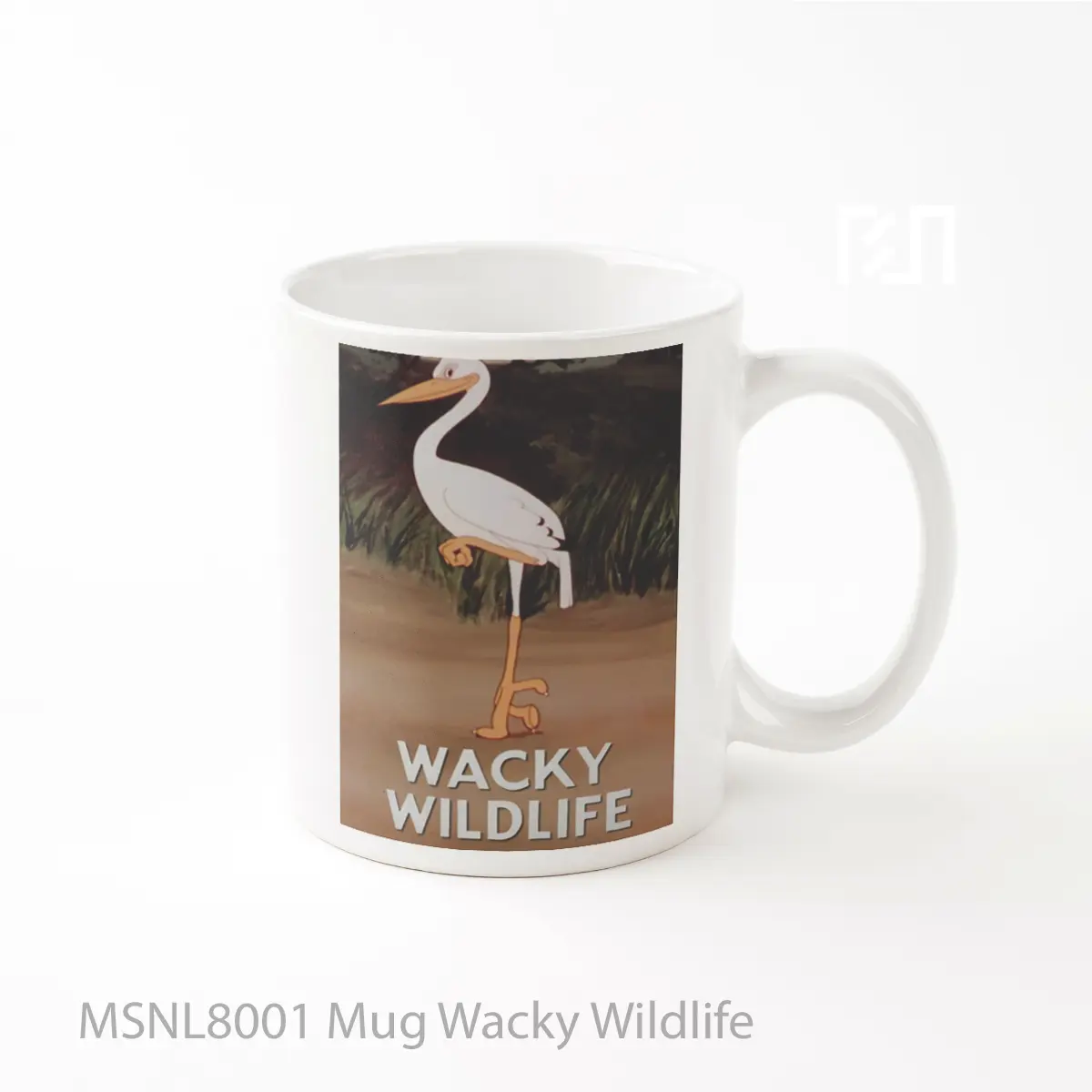 Mug Wacky Wildlife Gelas Keramik Tema Film MSNL8001