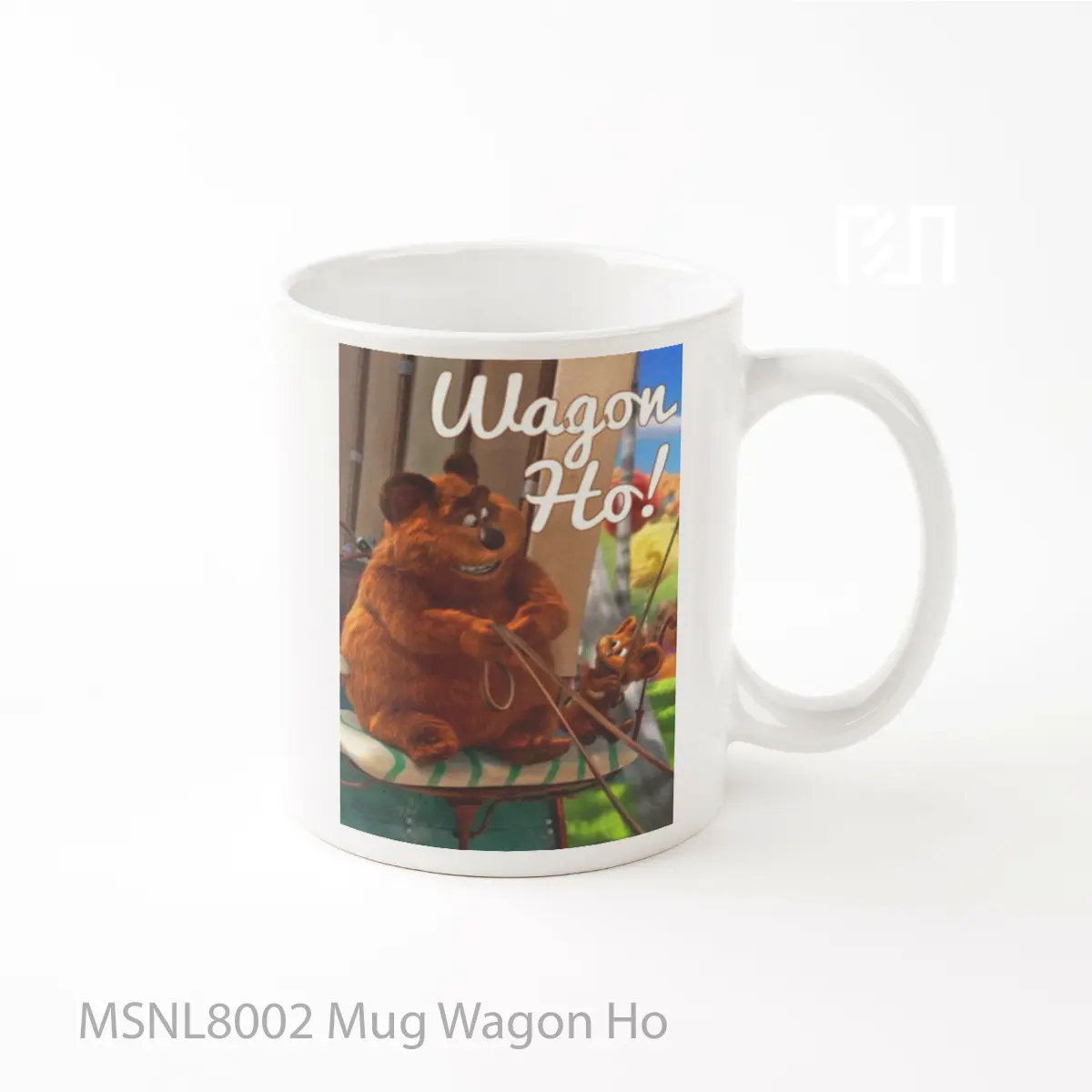 Mug Wagon Ho Gelas Keramik Tema Film MSNL8002