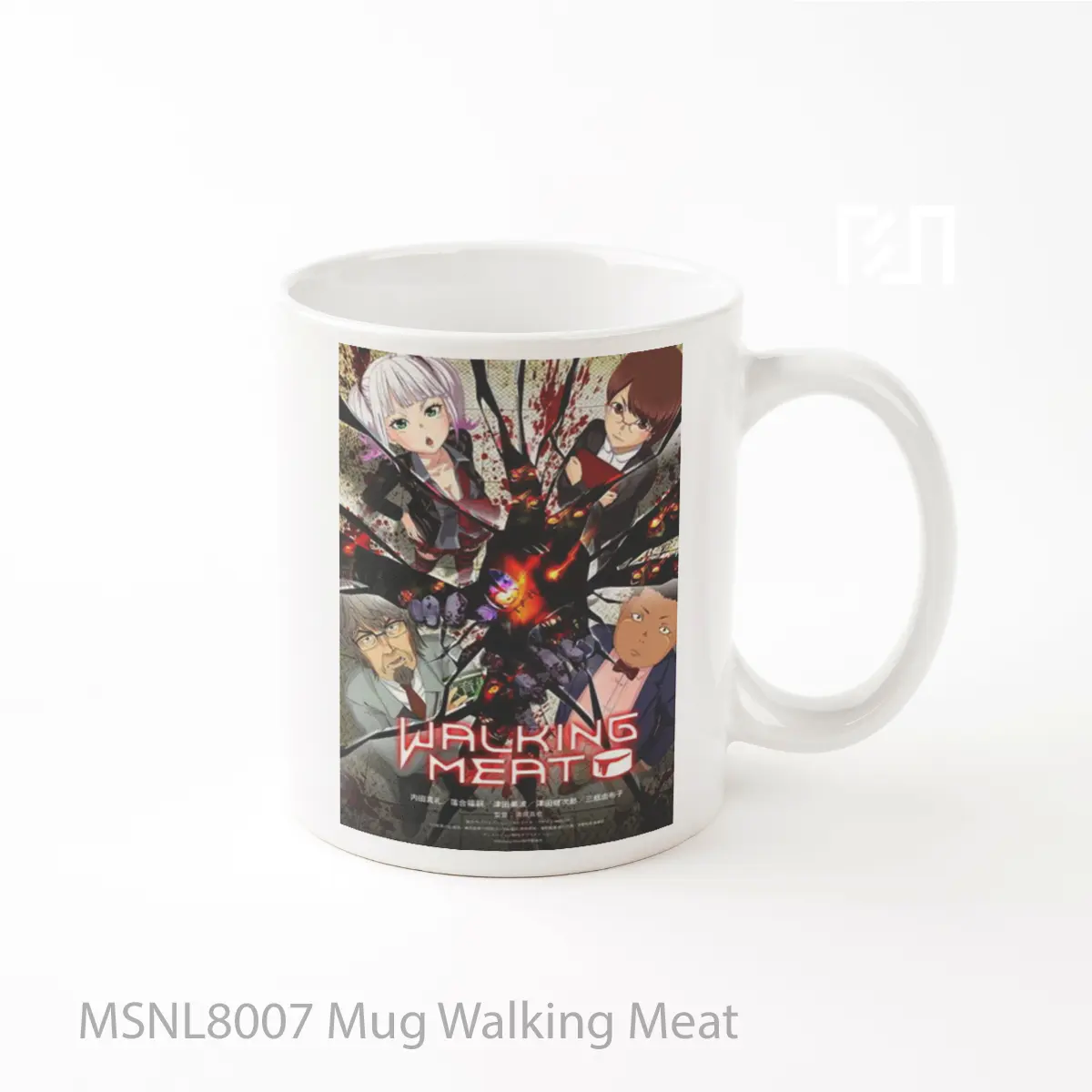 Mug Walking Meat Gelas Keramik Tema Film MSNL8007