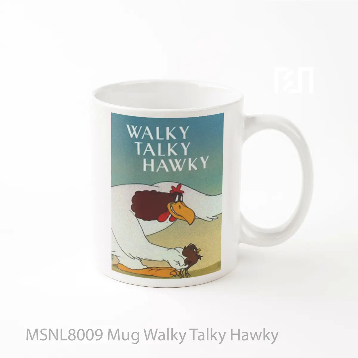 Mug Walky Talky Hawky Gelas Keramik Tema Film MSNL8009
