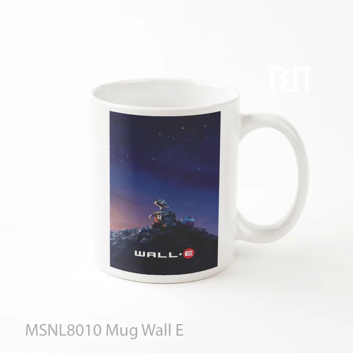 Mug Wall E Gelas Keramik Tema Film MSNL8010