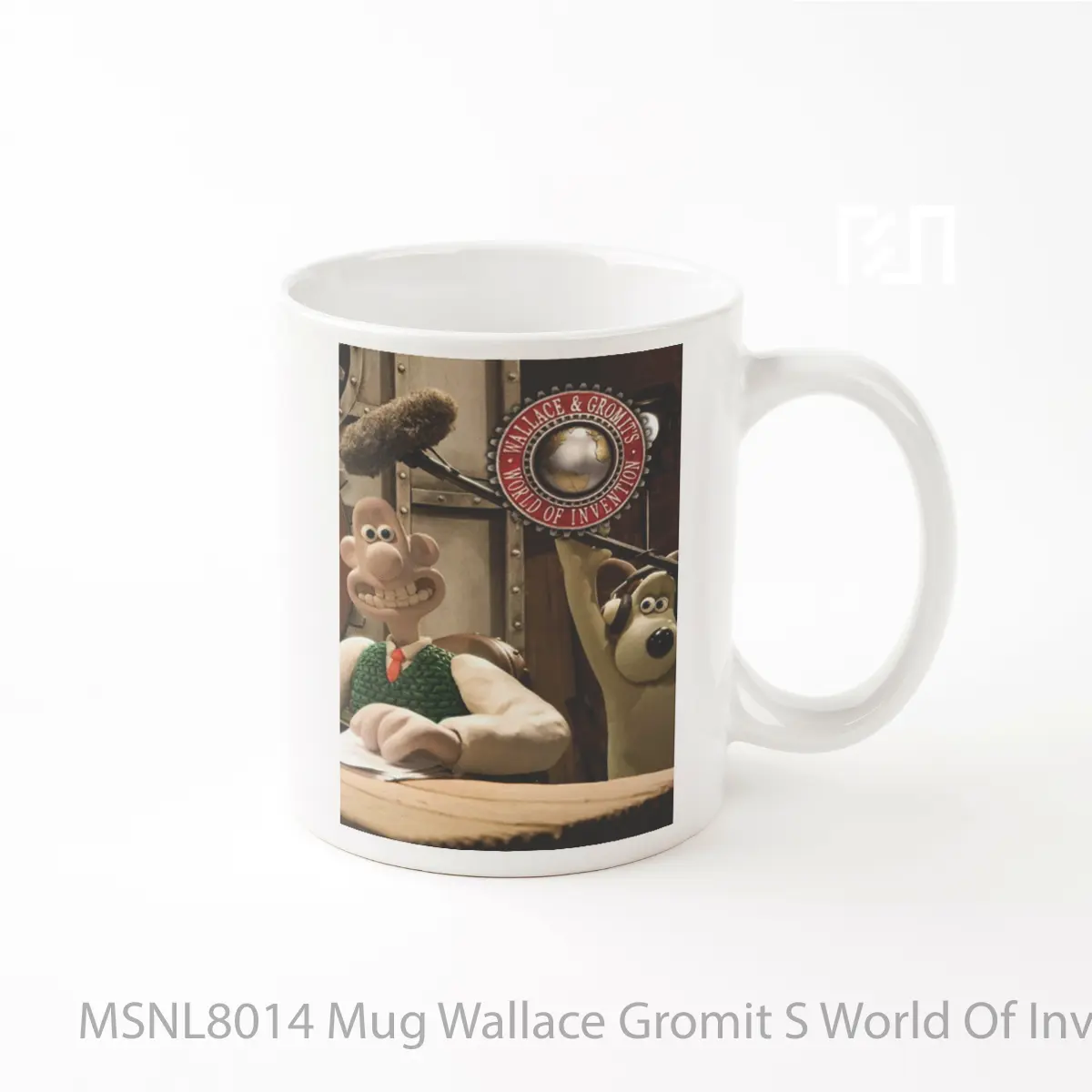 Mug Wallace Gromit S World Of Invention Gelas Keramik Tema Film MSNL8014