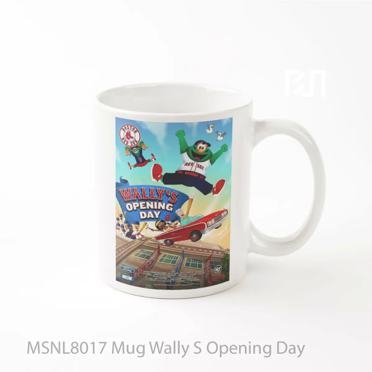 Mug Wally S Opening Day Gelas Keramik Tema Film MSNL8017