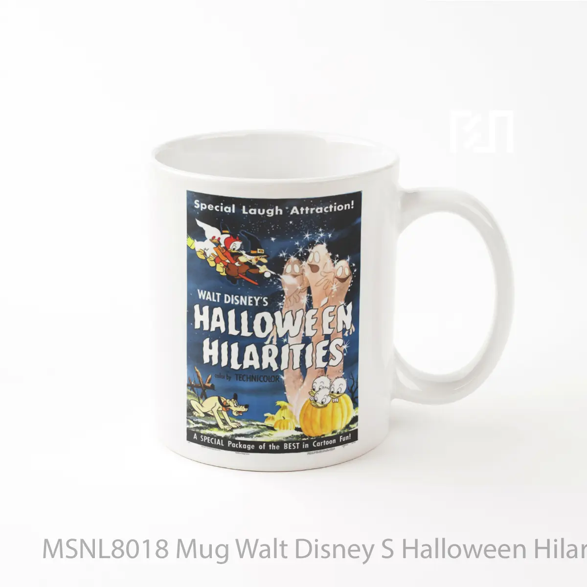 Mug Walt Disney S Halloween Hilarities Gelas Keramik Tema Film MSNL8018