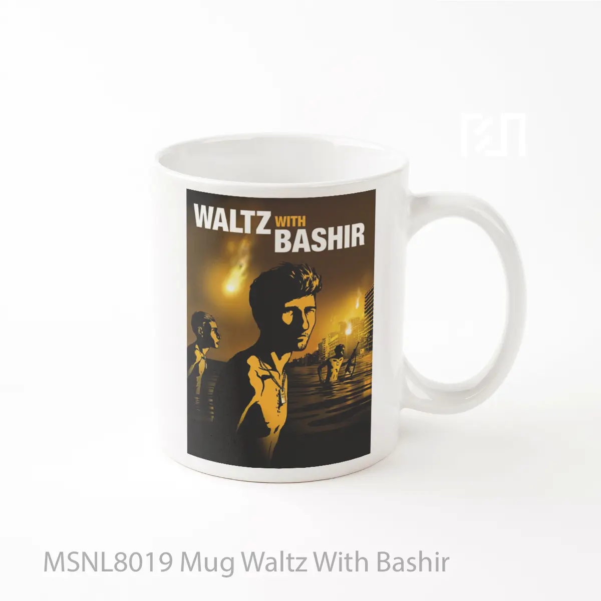 Mug Waltz With Bashir Gelas Keramik Tema Film MSNL8019