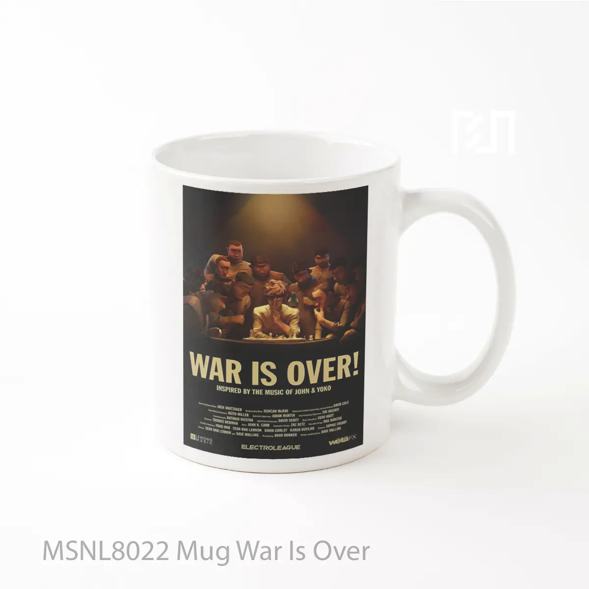 Mug War Is Over Gelas Keramik Tema Film MSNL8022