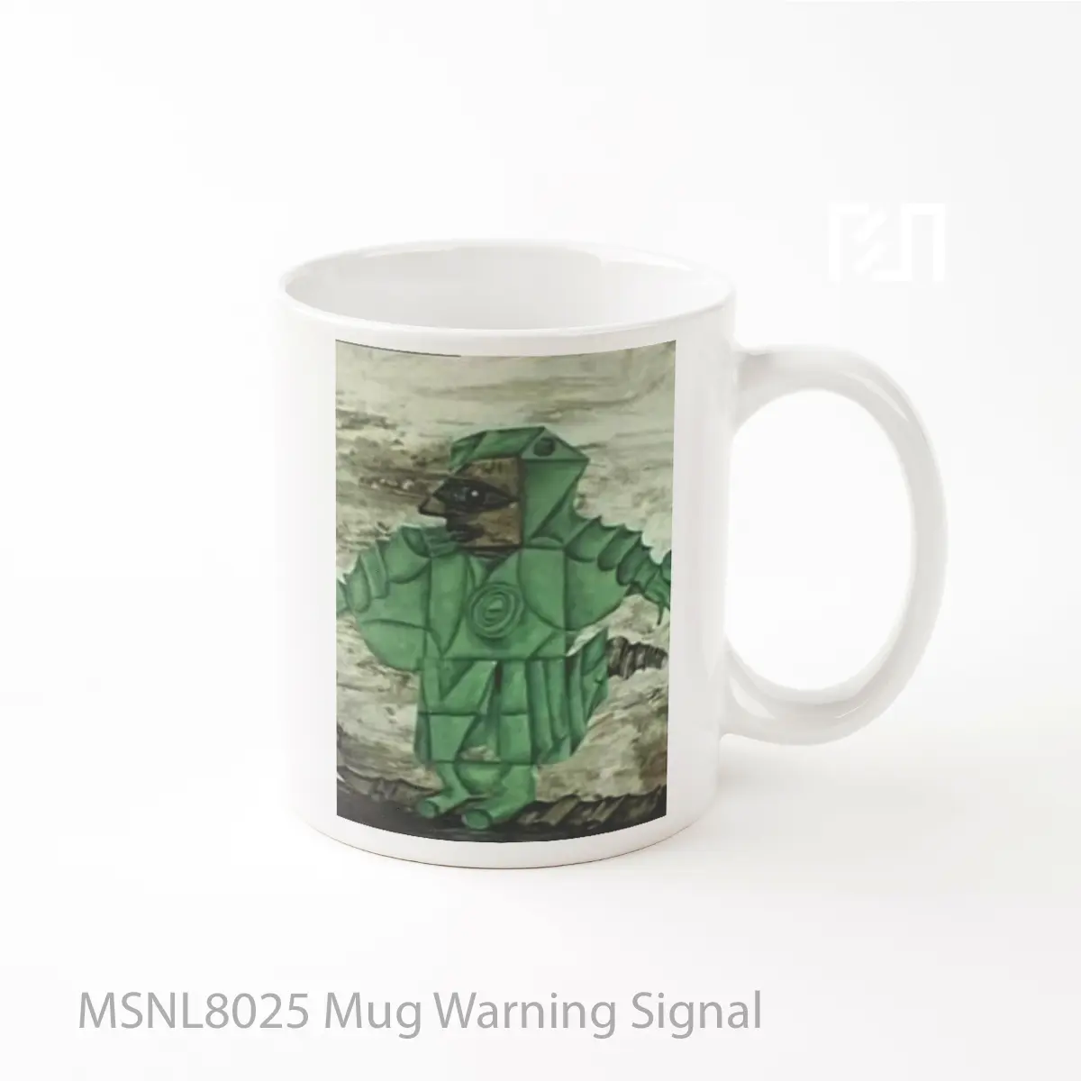 Mug Warning Signal Gelas Keramik Tema Film MSNL8025
