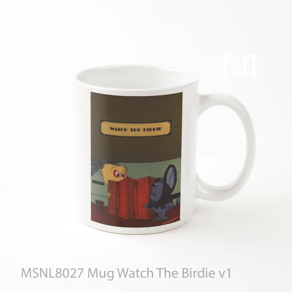 Mug Watch The Birdie V1 Gelas Keramik Tema Film MSNL8027