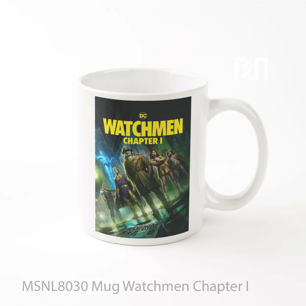 Mug Watchmen Chapter I Gelas Keramik Tema Film MSNL8030