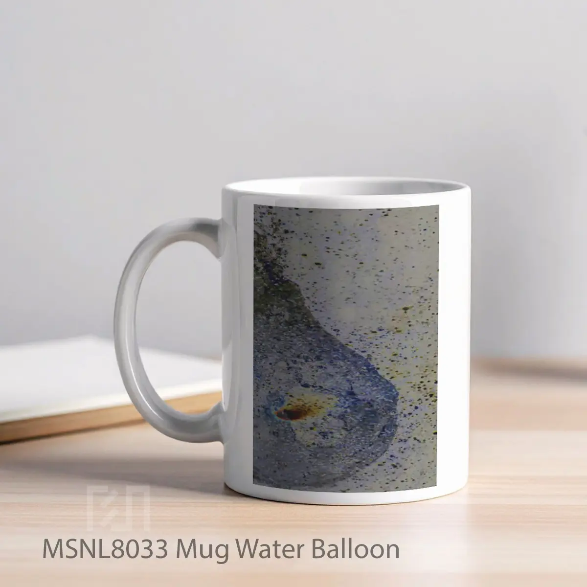 Mug Water Balloon Gelas Keramik Tema Film MSNL8033 - Tampak Kiri