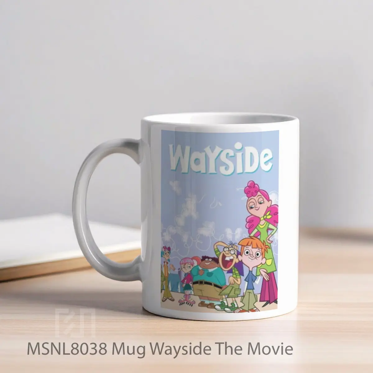 Mug Wayside The Movie Gelas Keramik Tema Film MSNL8038 - Tampak Kiri