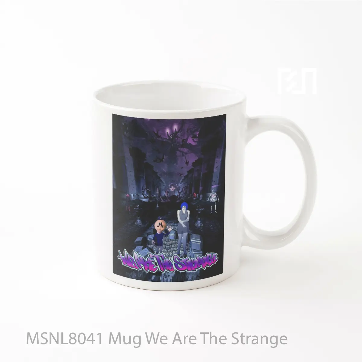 Mug We Are The Strange Gelas Keramik Tema Film MSNL8041
