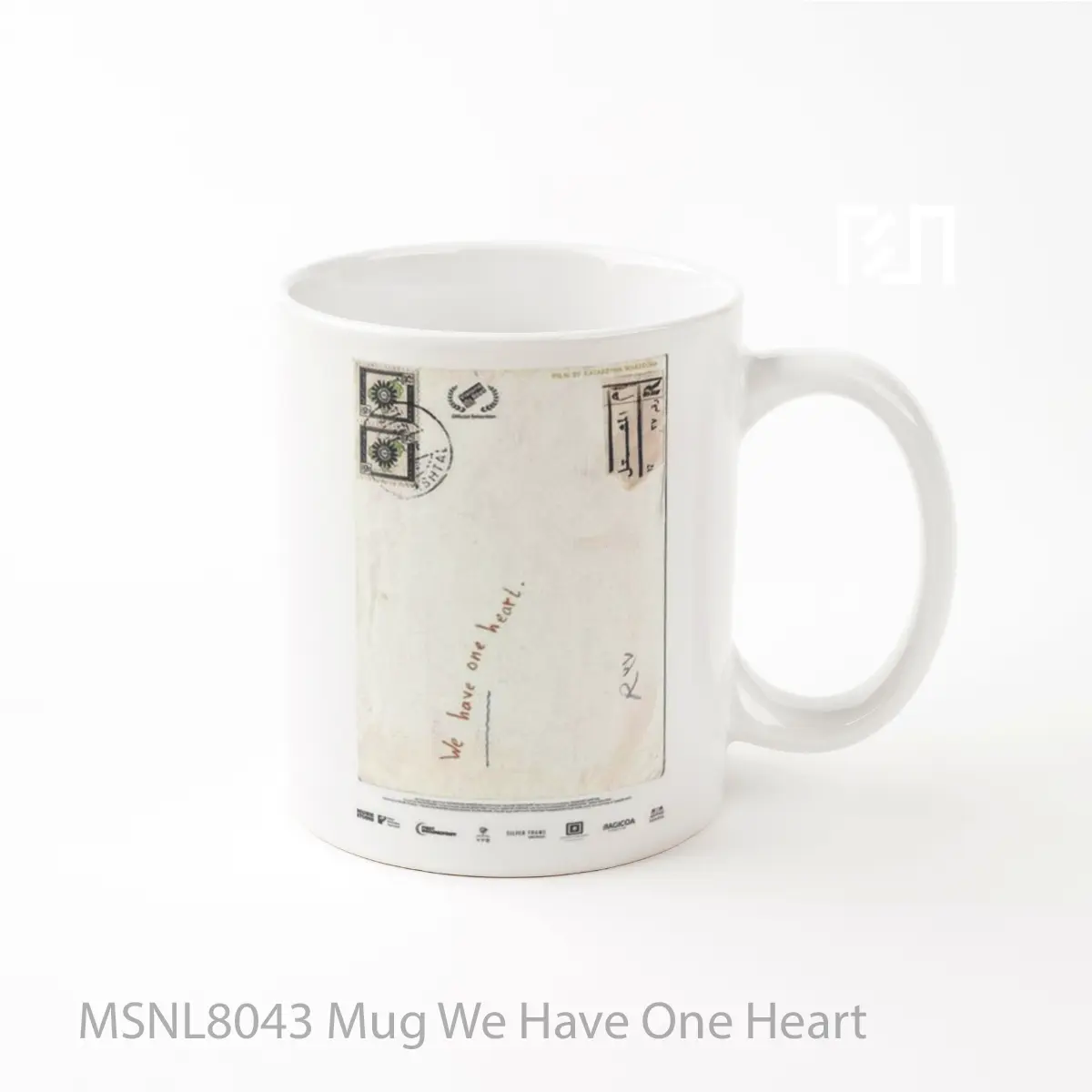 Mug We Have One Heart Gelas Keramik Tema Film MSNL8043