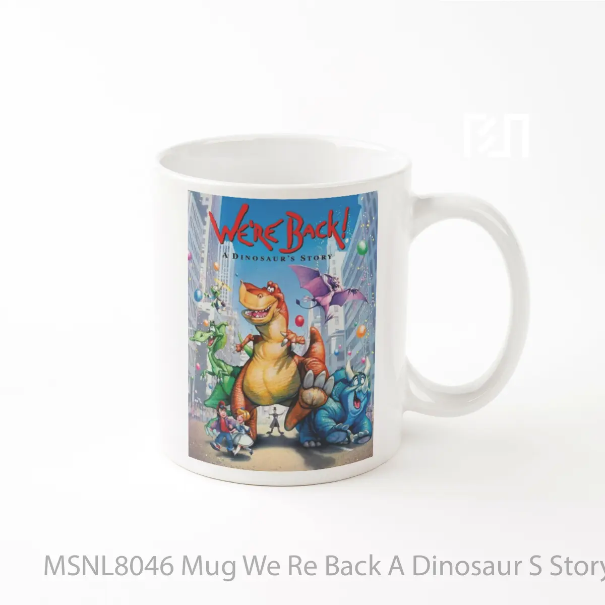 Mug We Re Back A Dinosaur S Story Gelas Keramik Tema Film MSNL8046