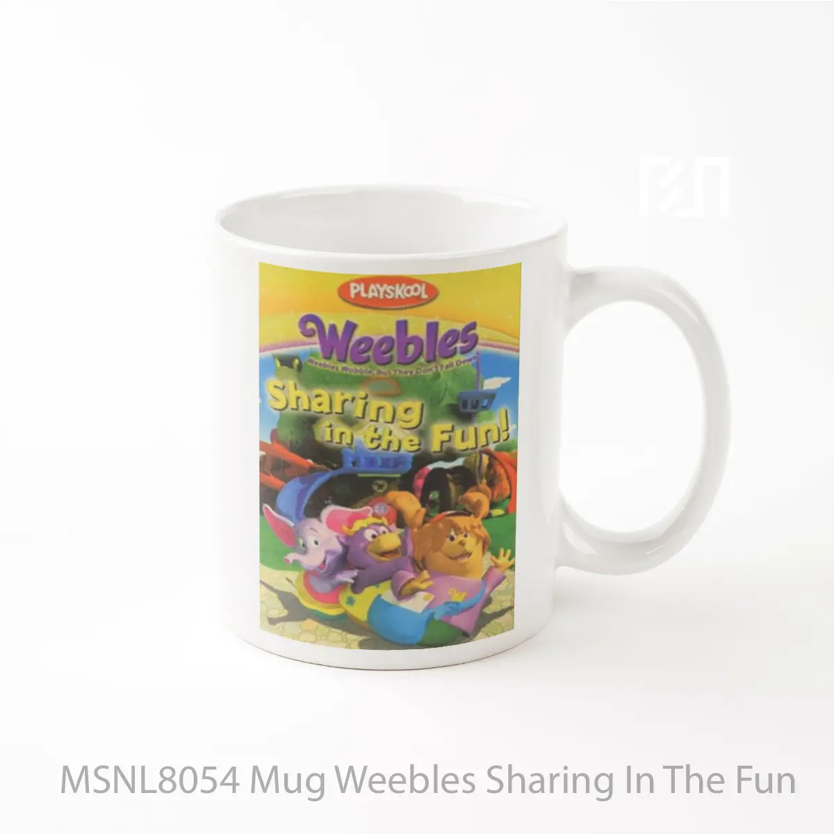 Mug Weebles Sharing In The Fun Gelas Keramik Tema Film MSNL8054