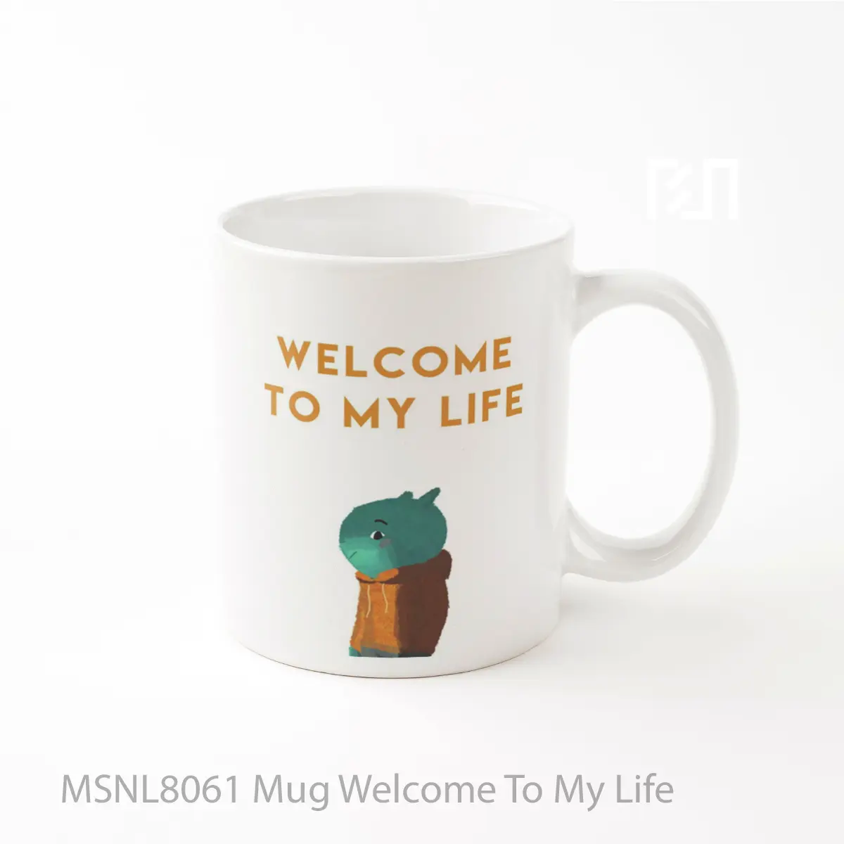 Mug Welcome To My Life Gelas Keramik Tema Film MSNL8061