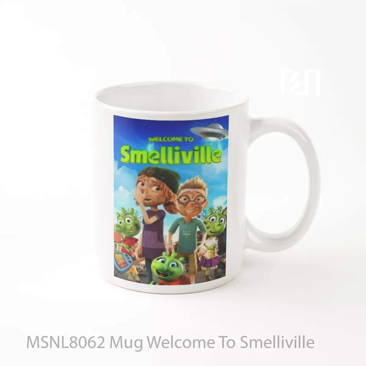 Mug Welcome To Smelliville Gelas Keramik Tema Film MSNL8062