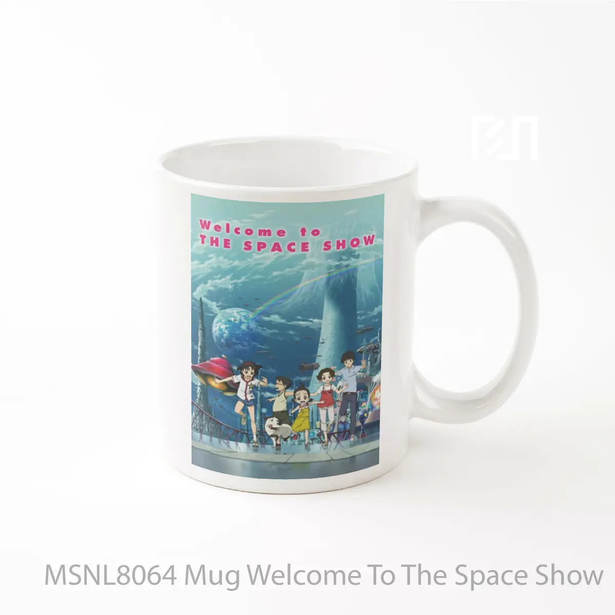 Mug Welcome To The Space Show Gelas Keramik Tema Film MSNL8064