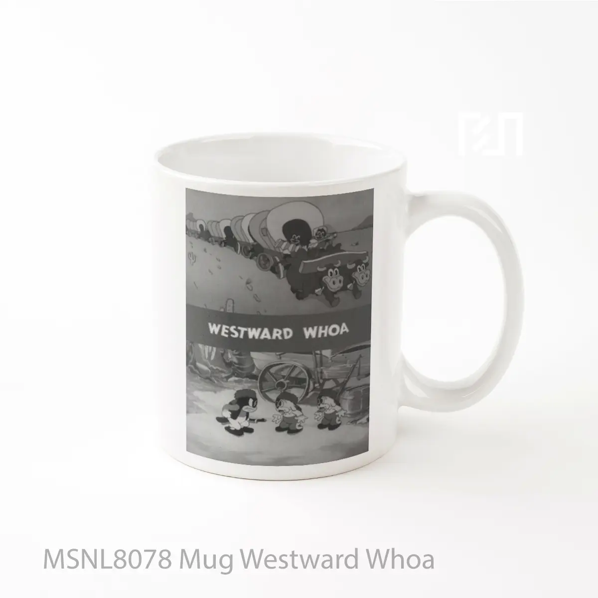 Mug Westward Whoa Gelas Keramik Tema Film MSNL8078