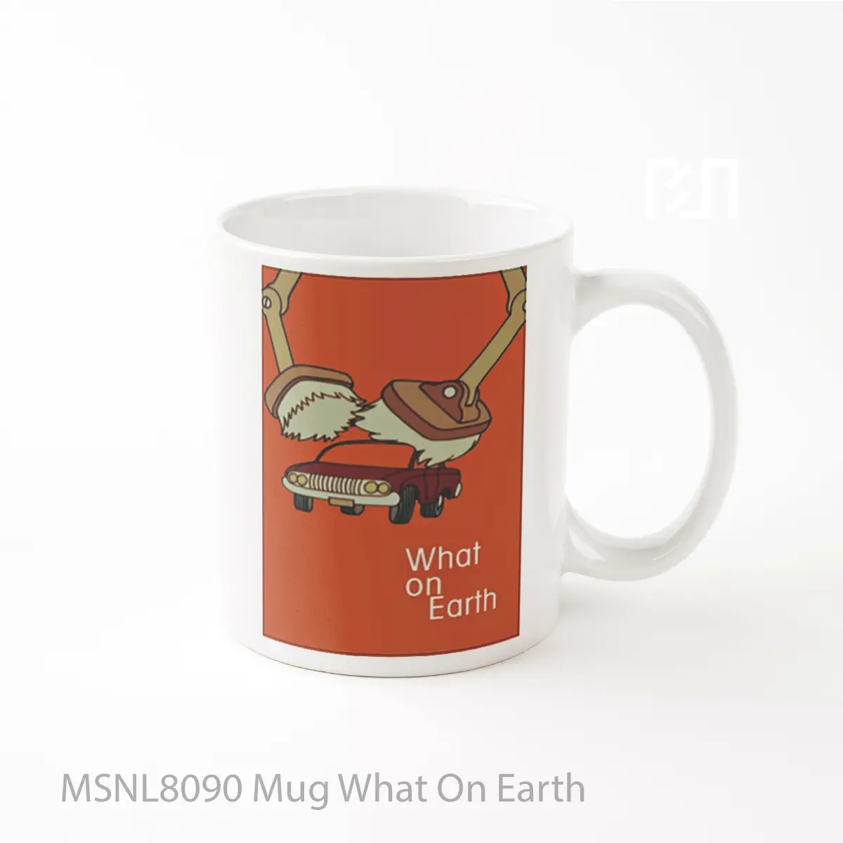 Mug What On Earth Gelas Keramik Tema Film MSNL8090