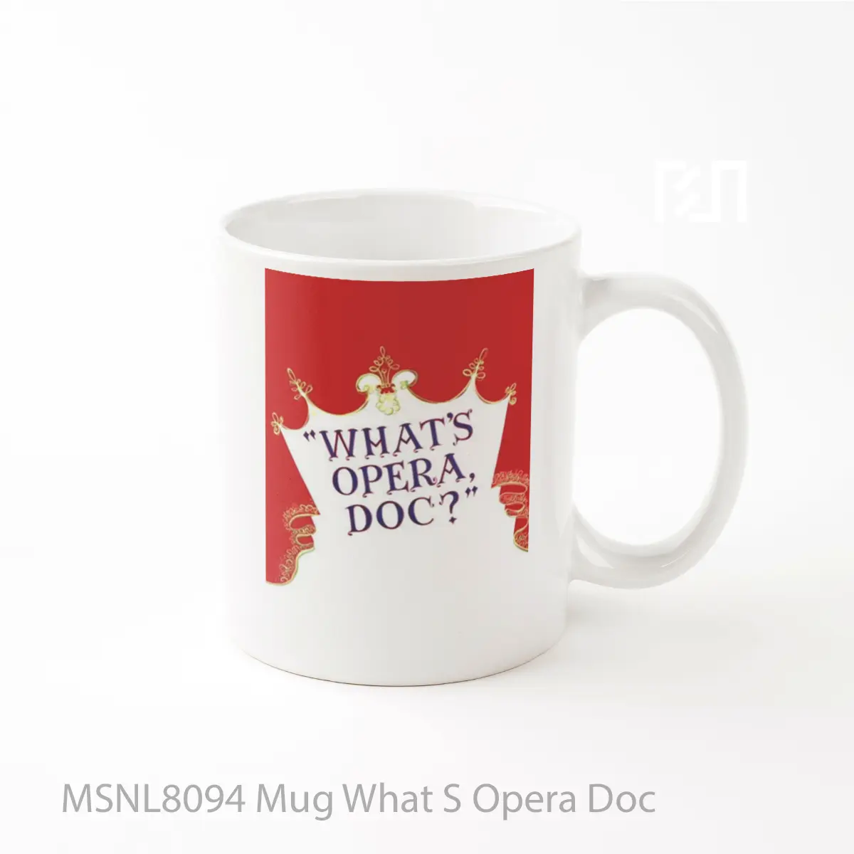 Mug What S Opera Doc Gelas Keramik Tema Film MSNL8094