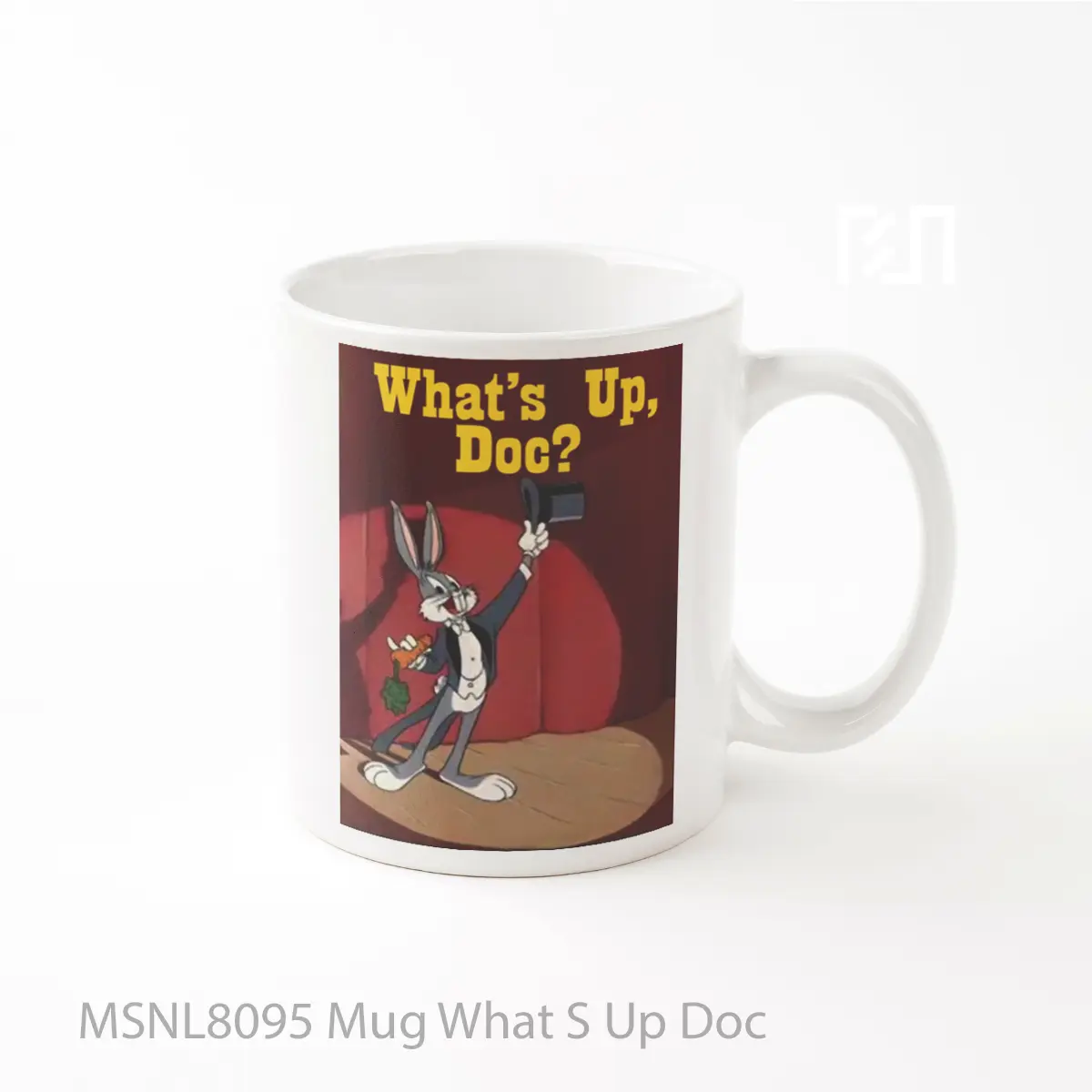 Mug What S Up Doc Gelas Keramik Tema Film MSNL8095