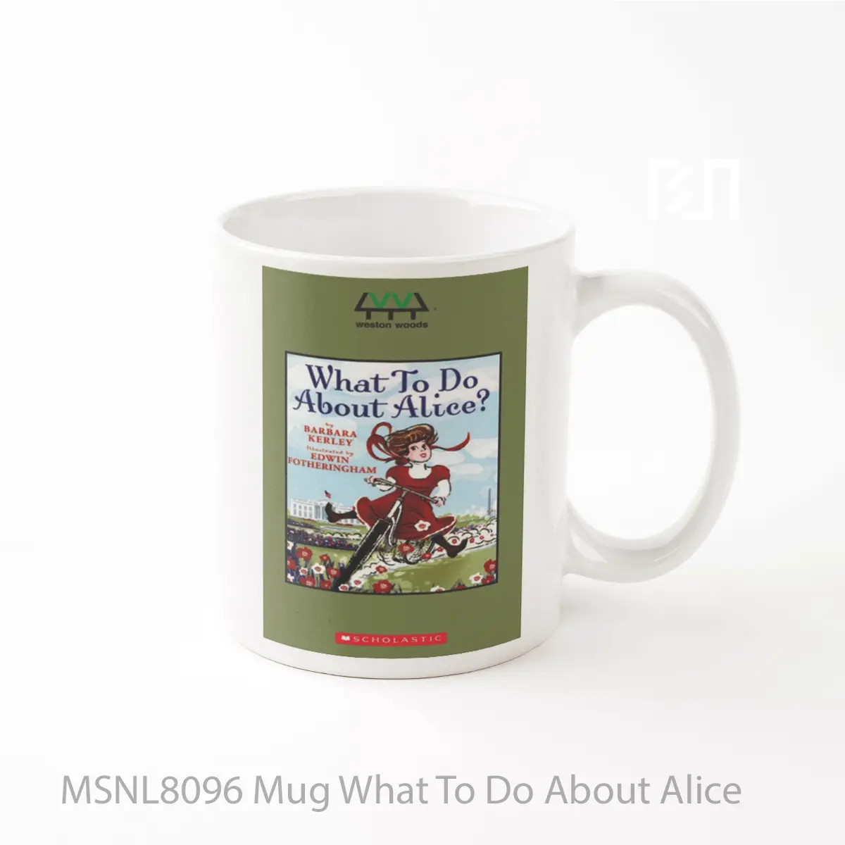 Mug What To Do About Alice Gelas Keramik Tema Film MSNL8096